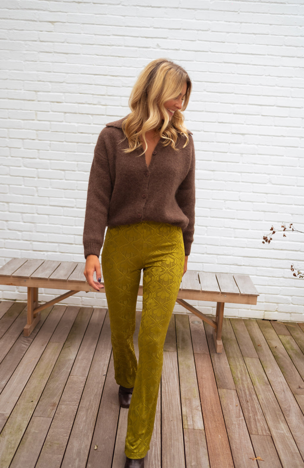 Pantalon Endry - olive