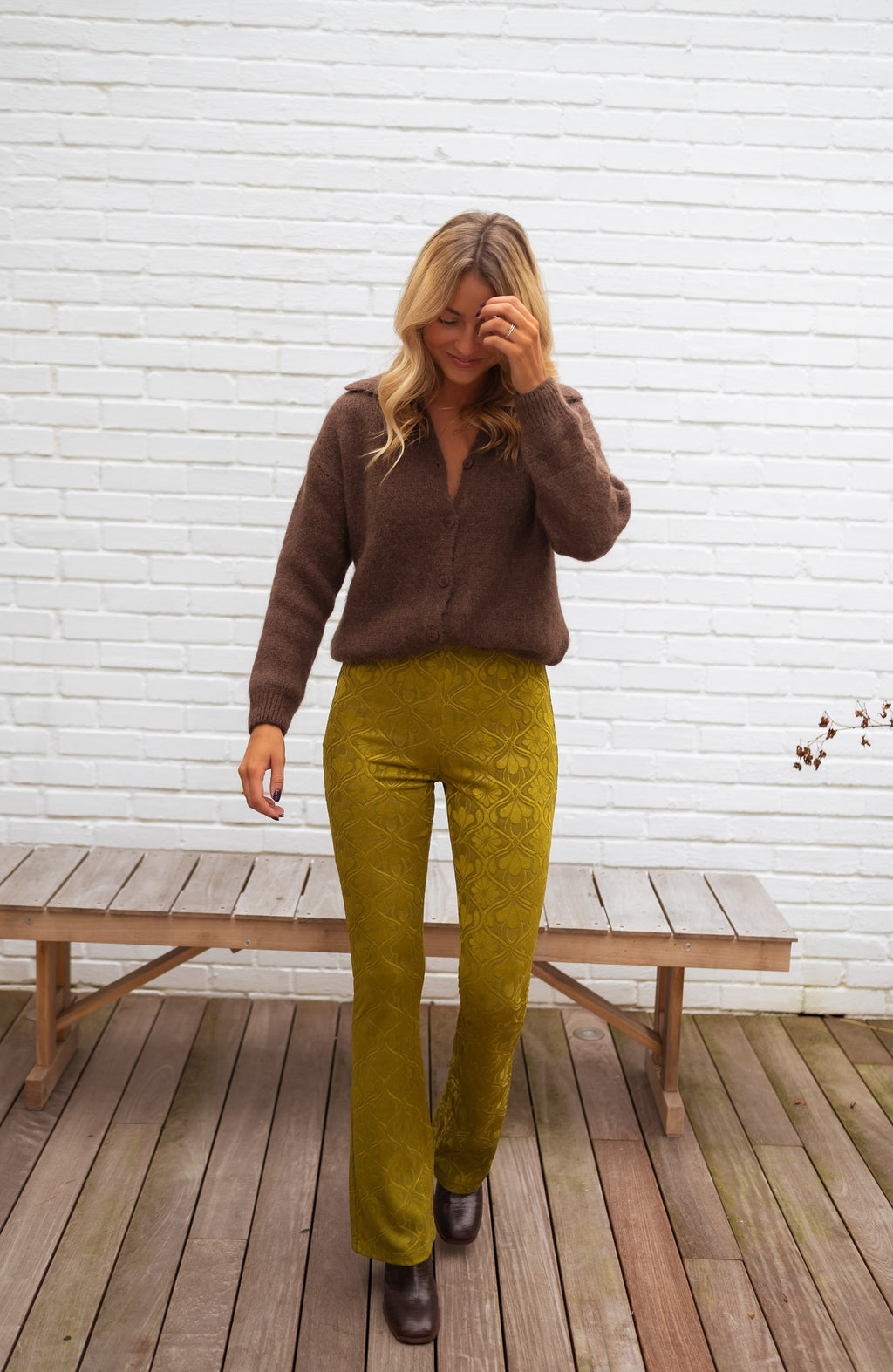 Pants Endry - olive