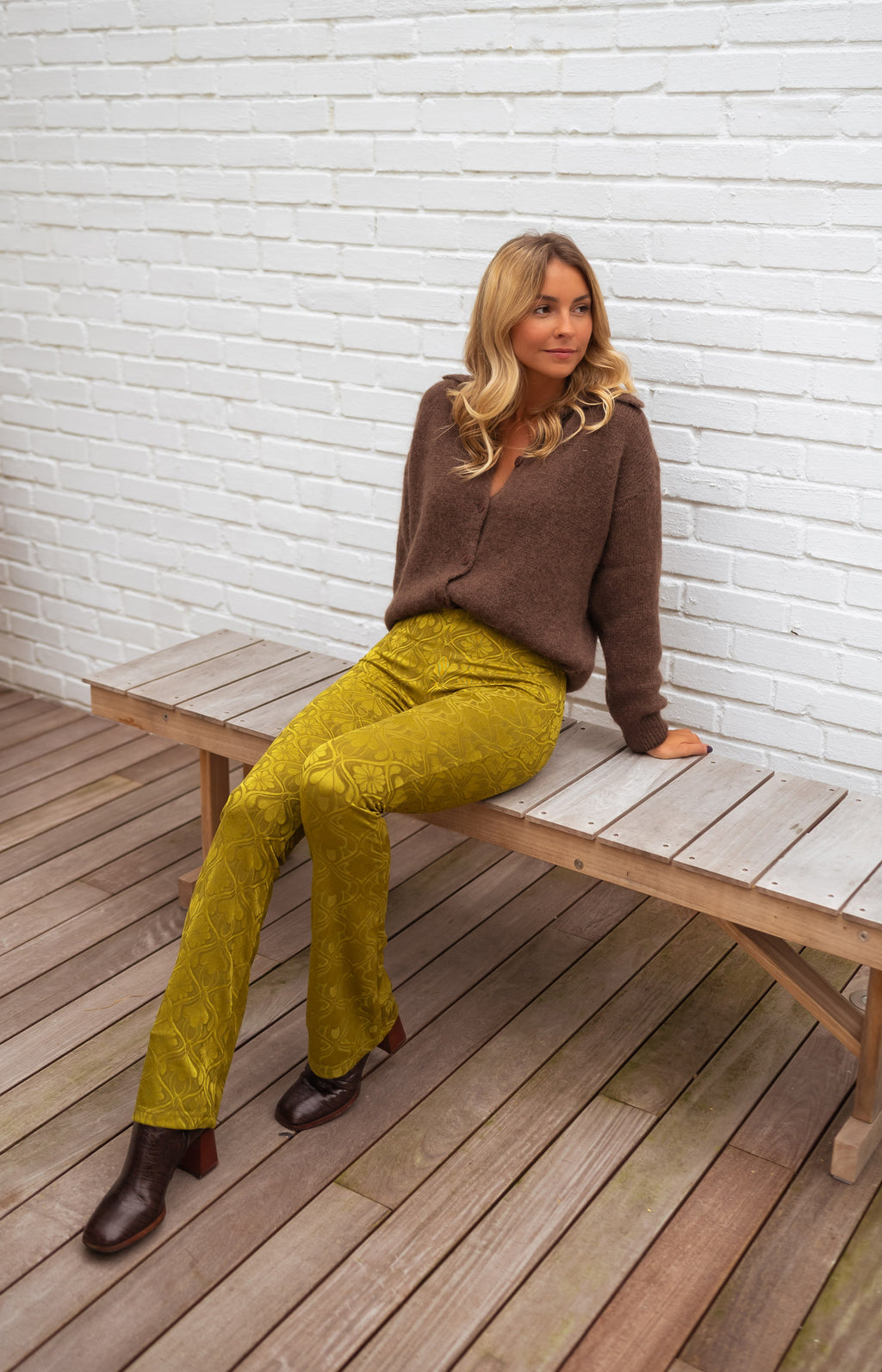 Pants Endry - olive