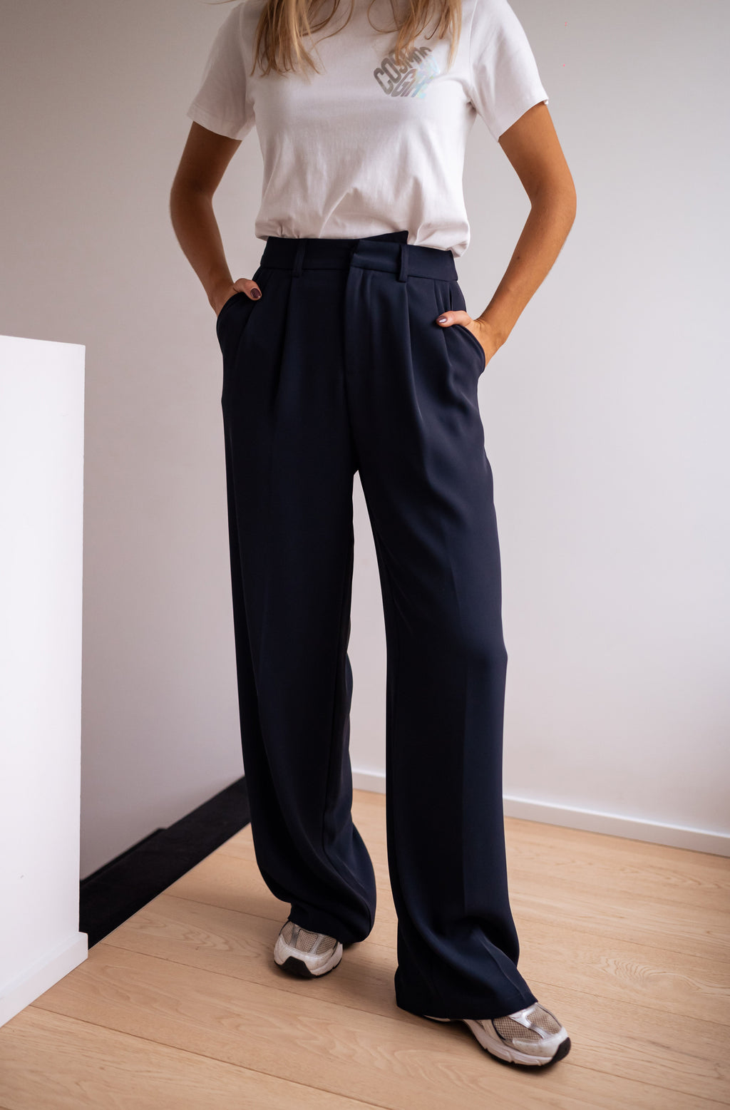 Victor pants - Navy blue