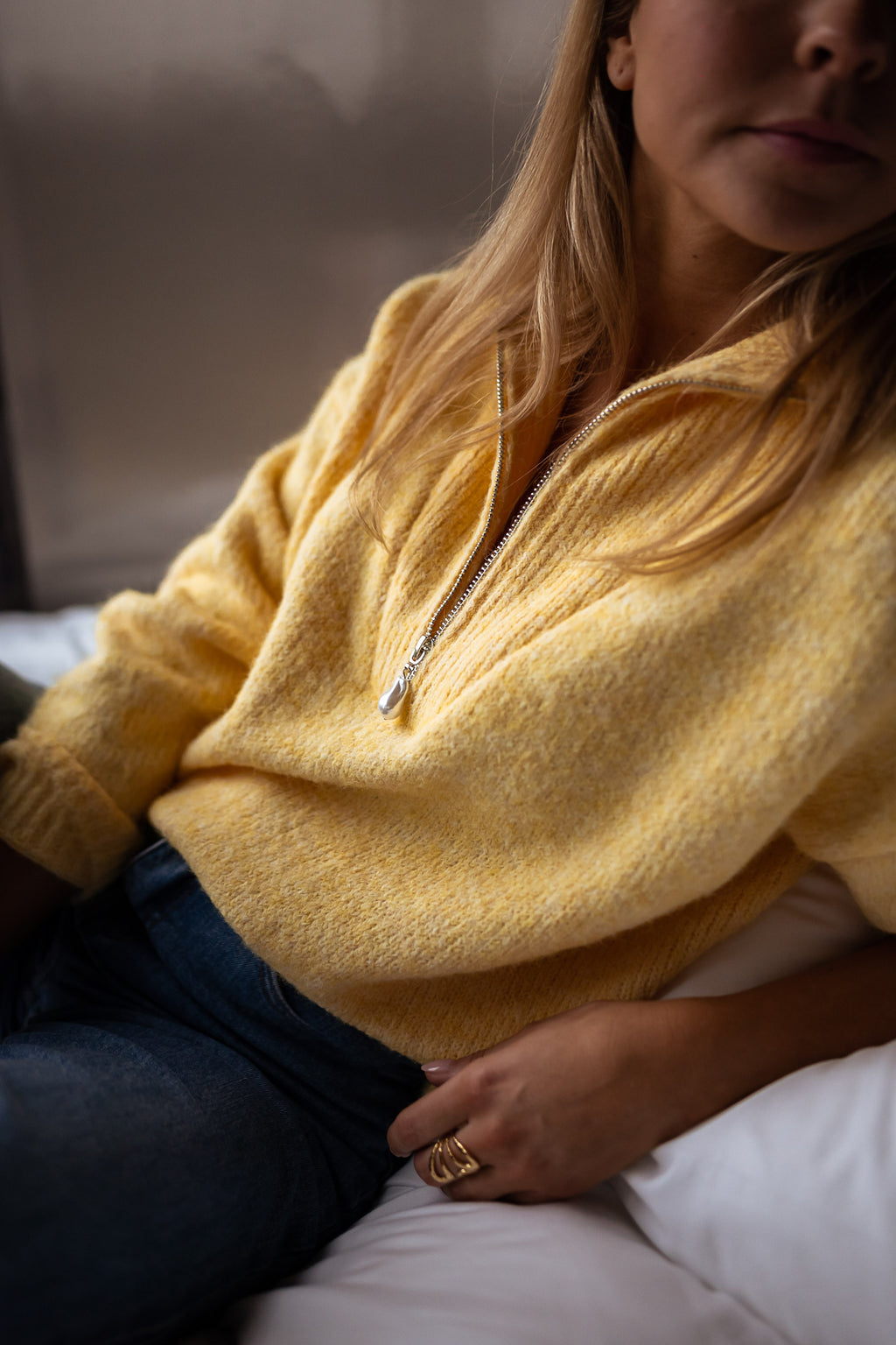 Pull Alix - jaune