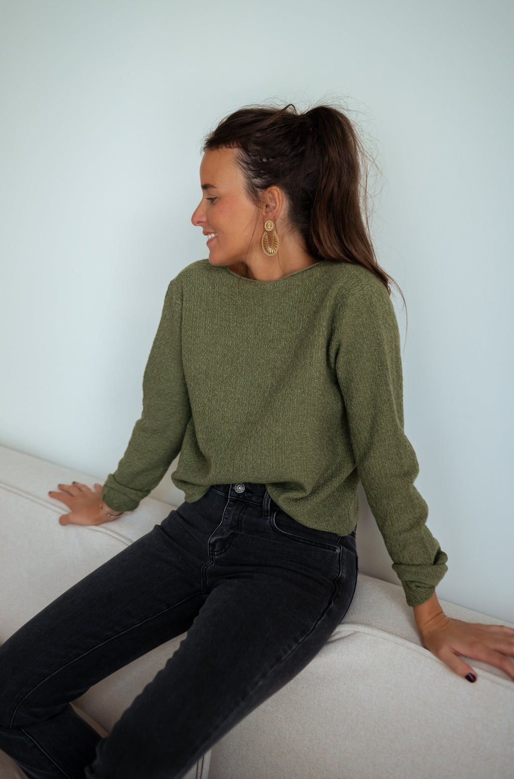 Sweater Alma - Khaki