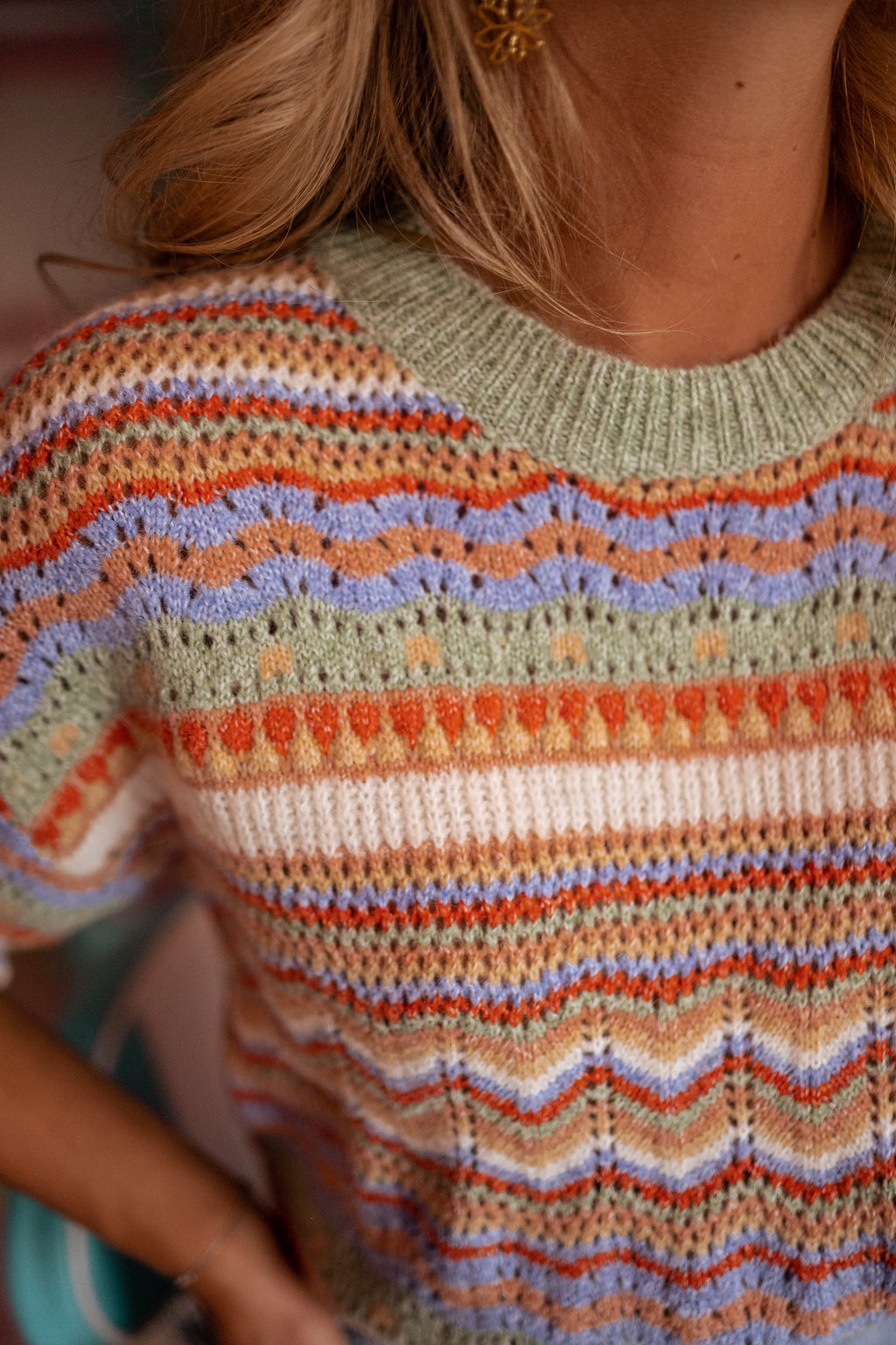 Sweater Beste - Patterned