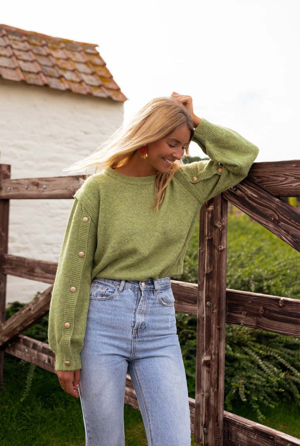 Pull Carla - olive