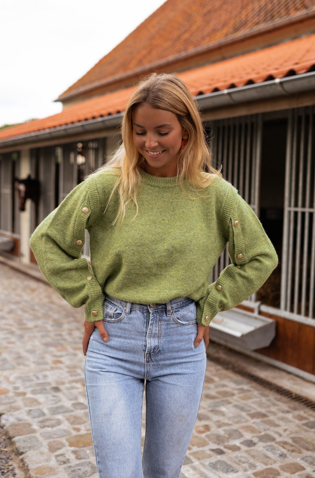 Pull Carla - olive