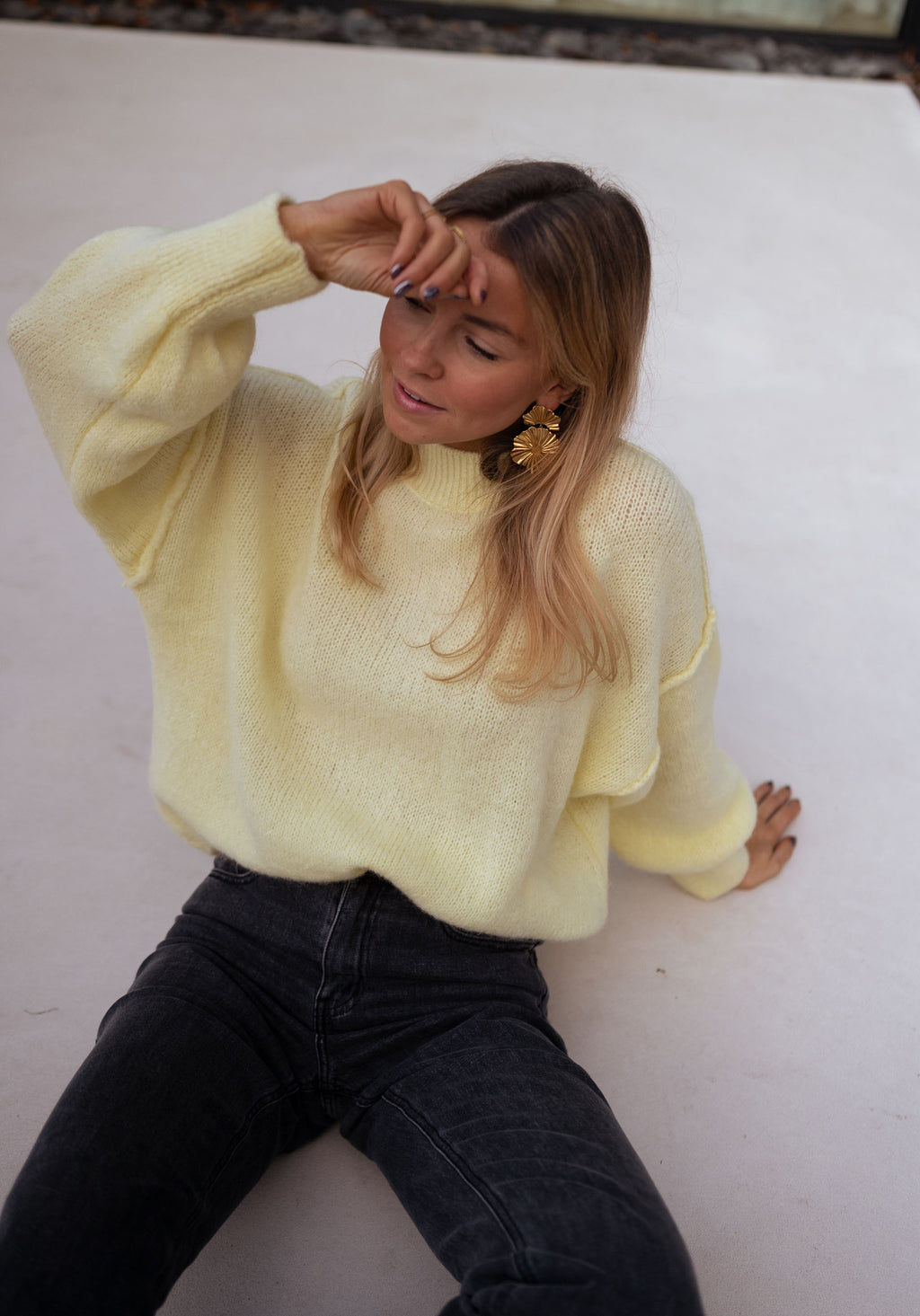 Sweater Eden - yellow