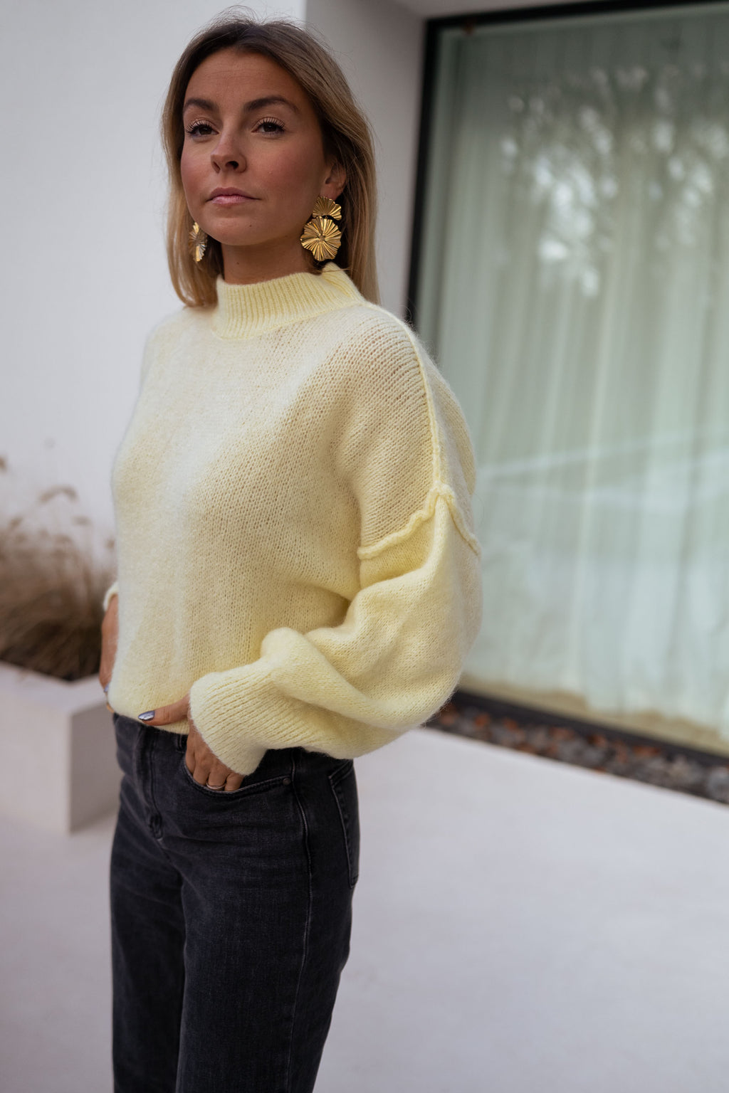 Sweater Eden - yellow