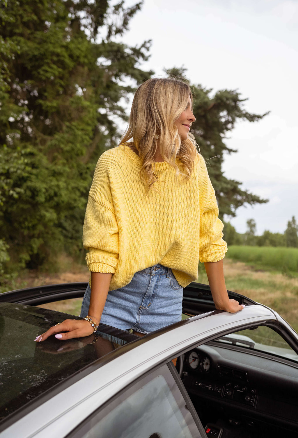 Frana sweater - Yellow