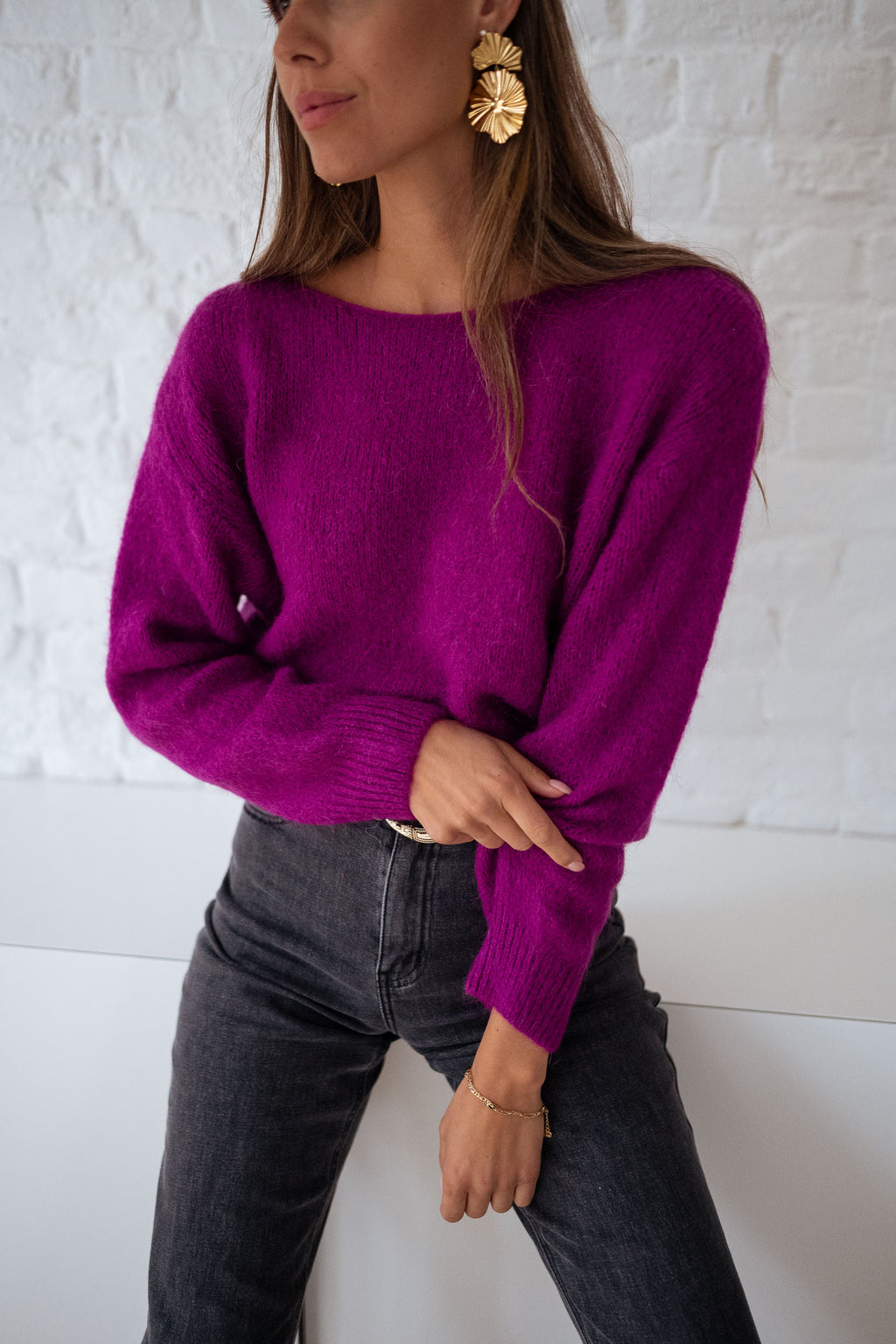 Pull Lidy - mauve