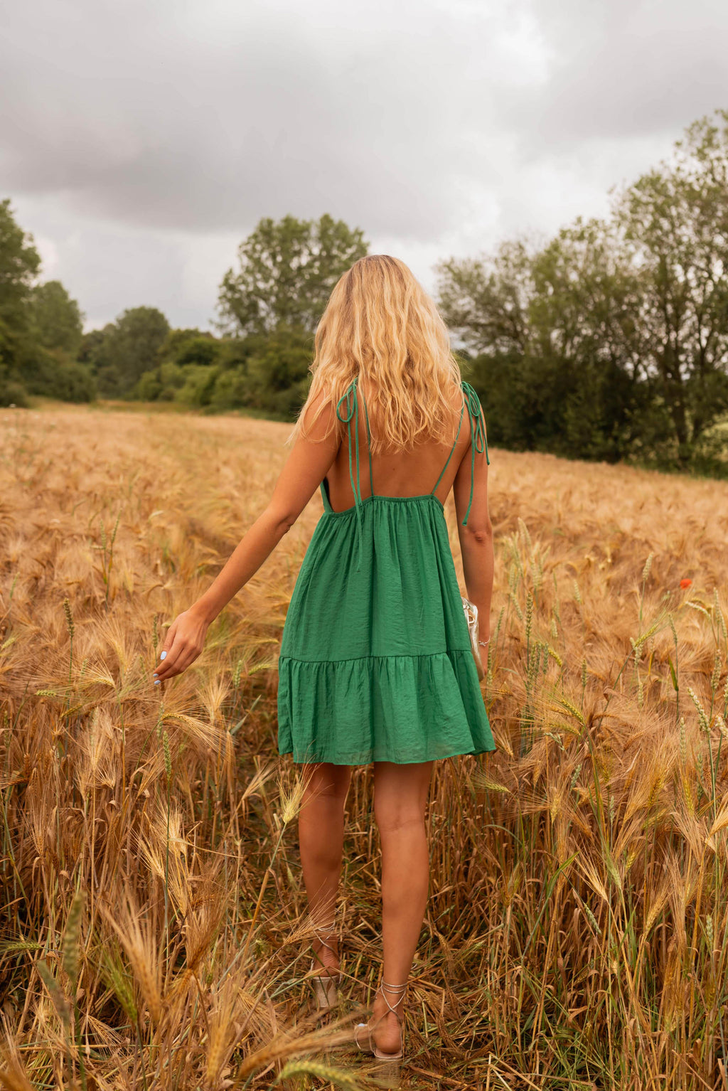 Cécile dress - green