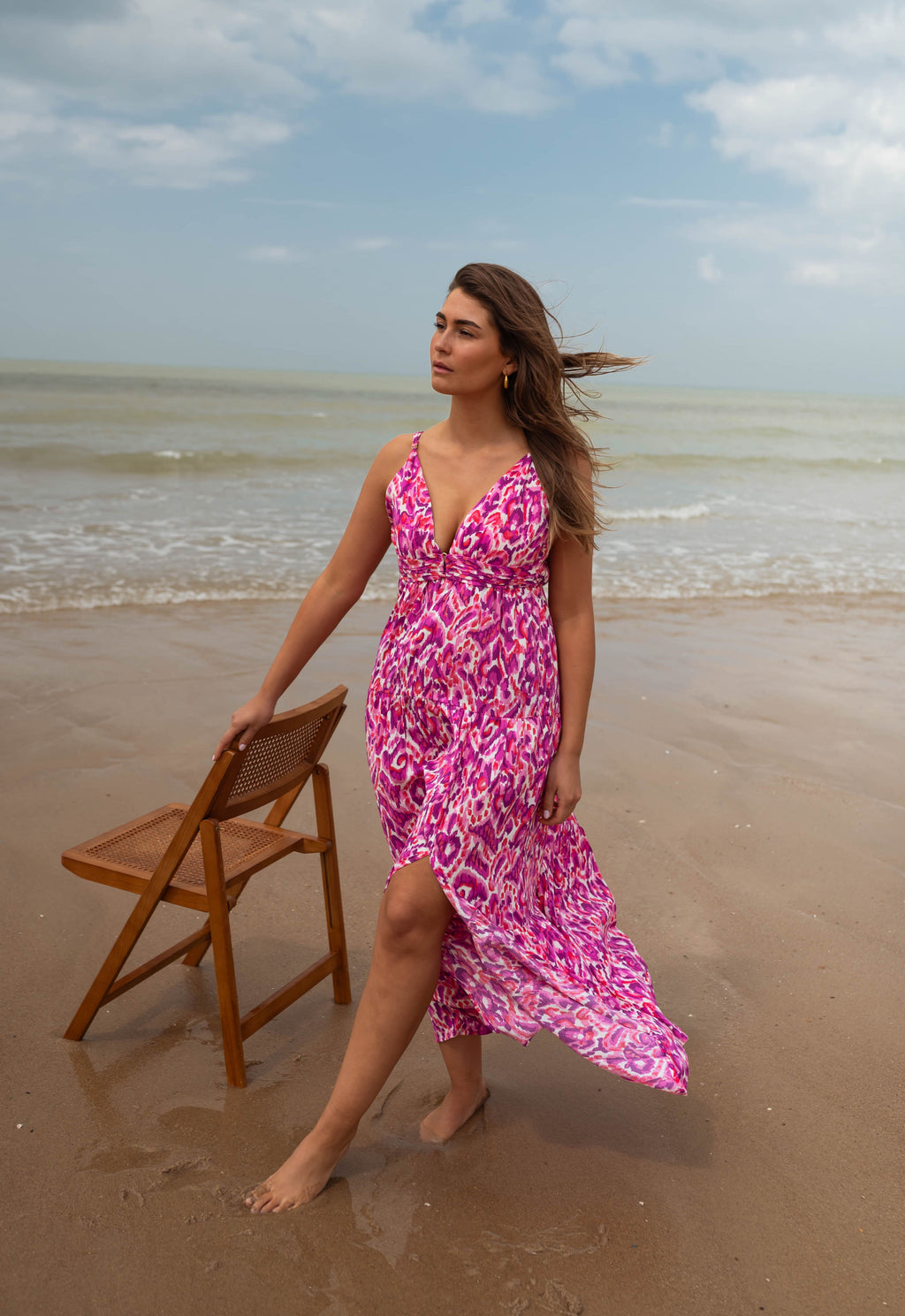 Mahaut dress - pink patterned