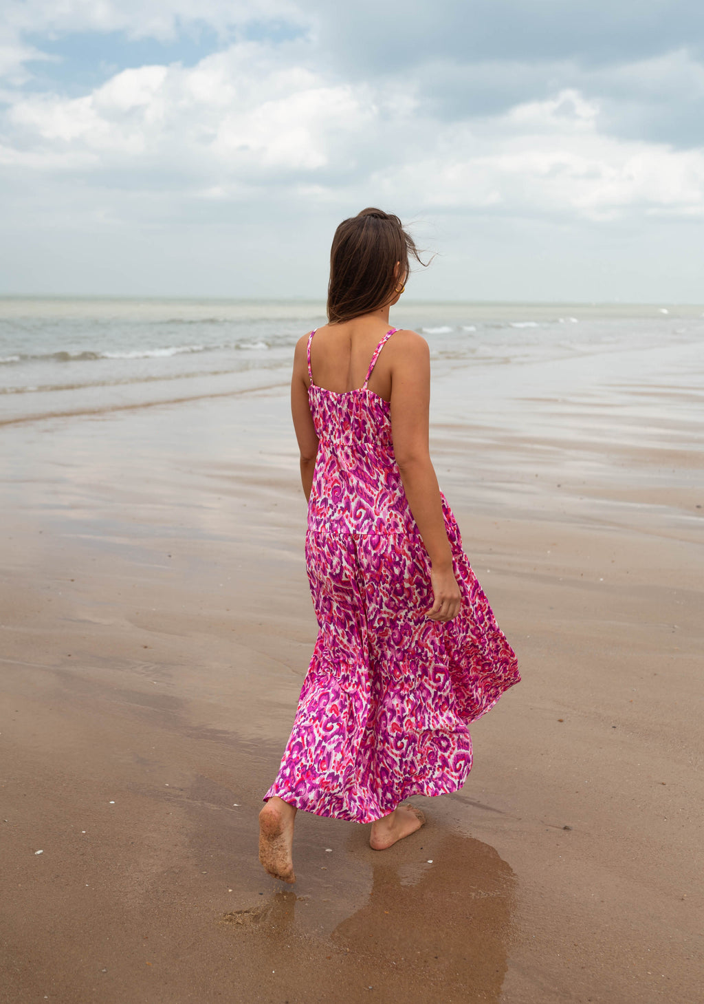 Mahaut dress - pink patterned