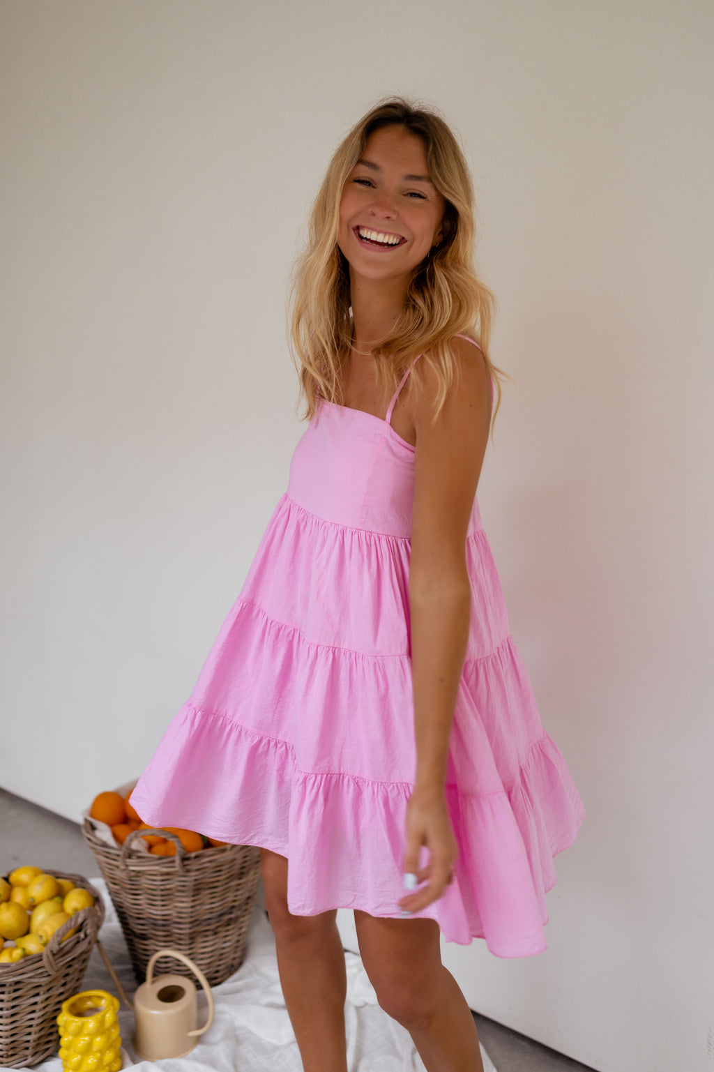 Robe Popie - rose