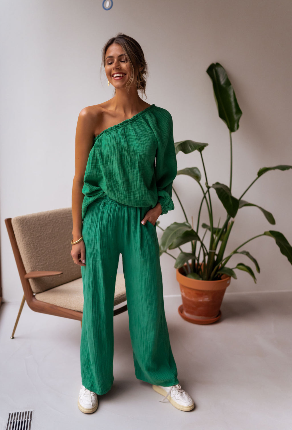 Pantalon Sacha - vert