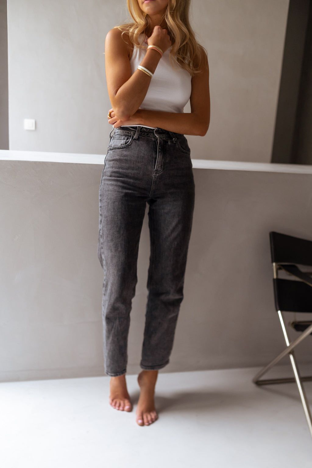 Jeans Solan - gris