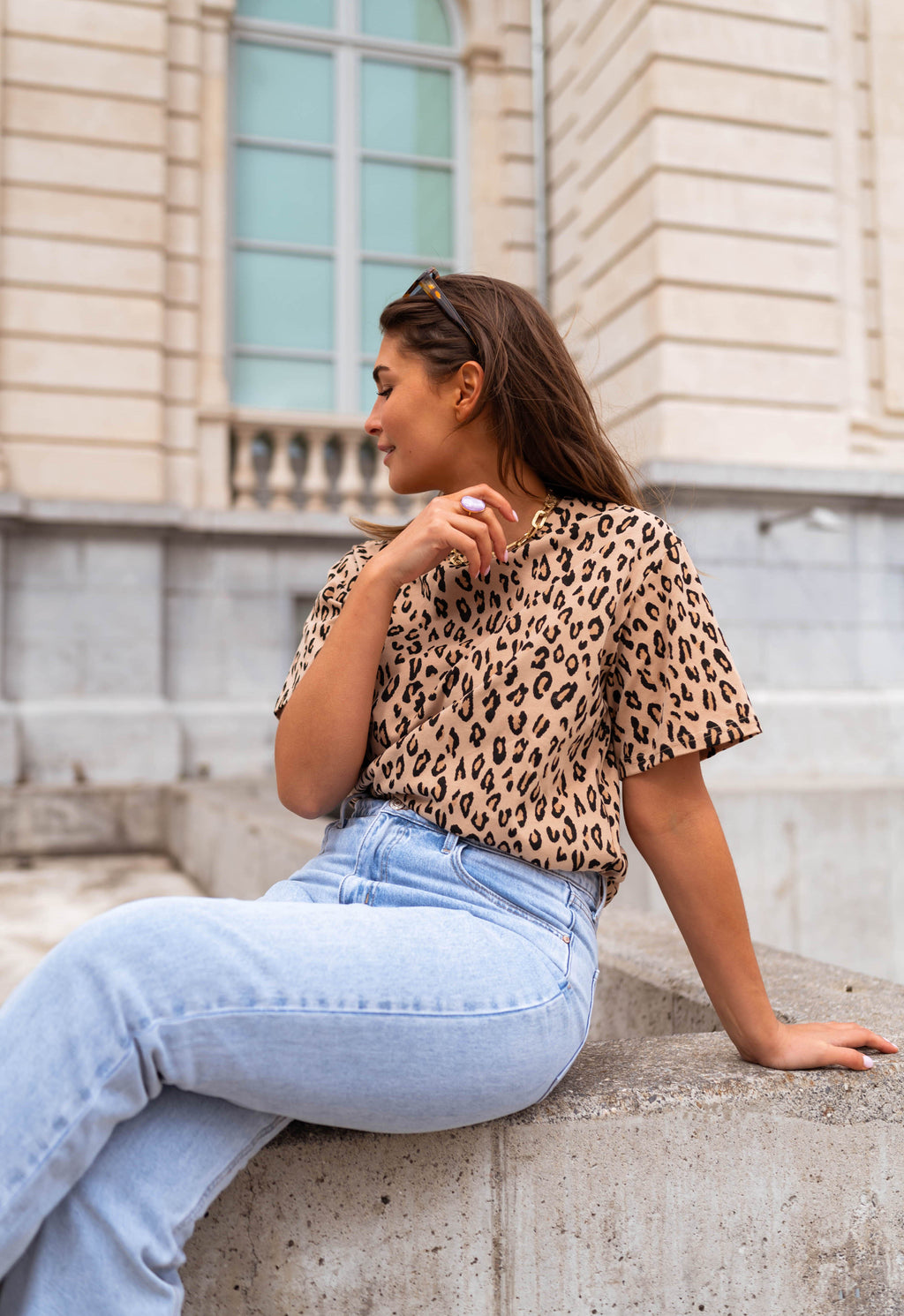 Théo t-shirt - leopard