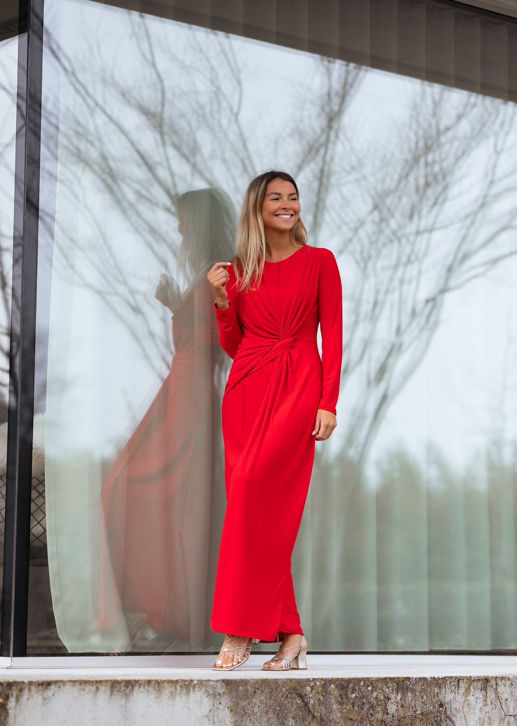 Robe Tary - rouge