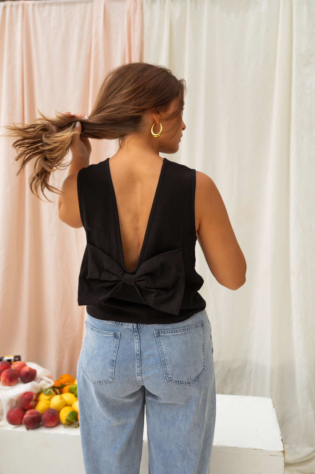 Josephine top - black