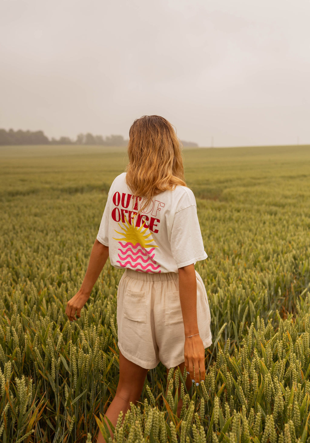 T-shirt Office - blanc