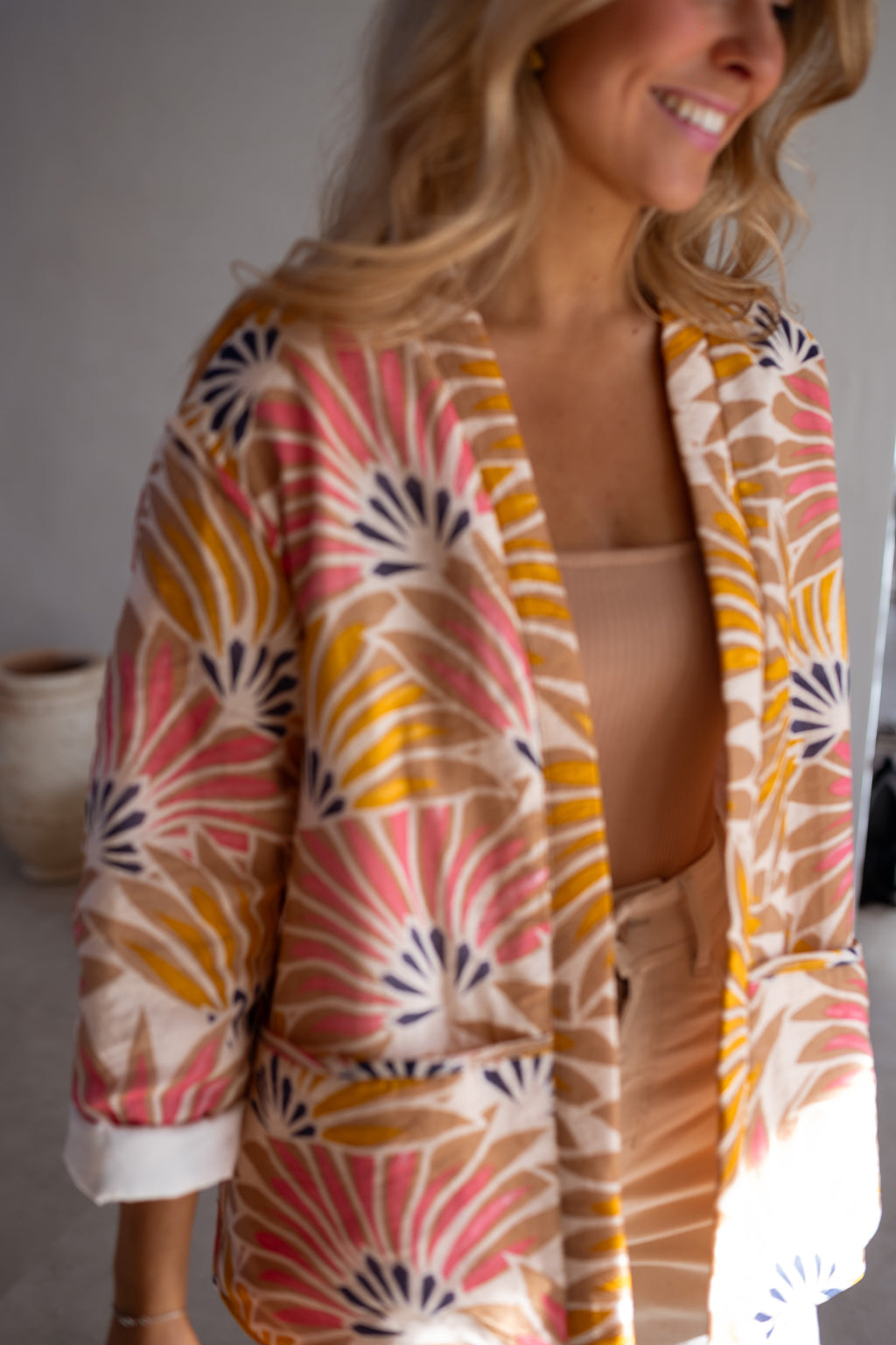 Mirabelle jacket - patterned