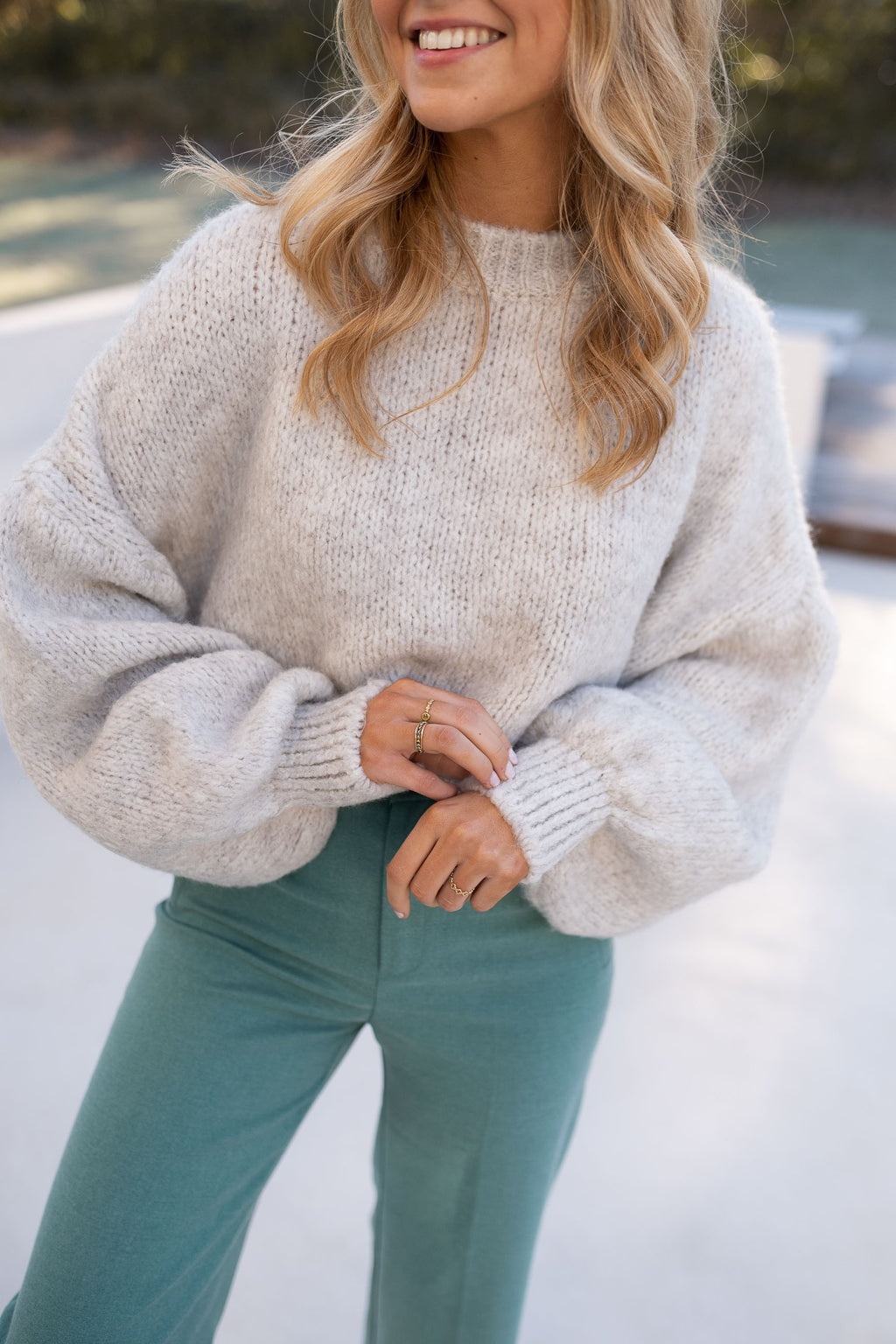 Sweater Vila - beige