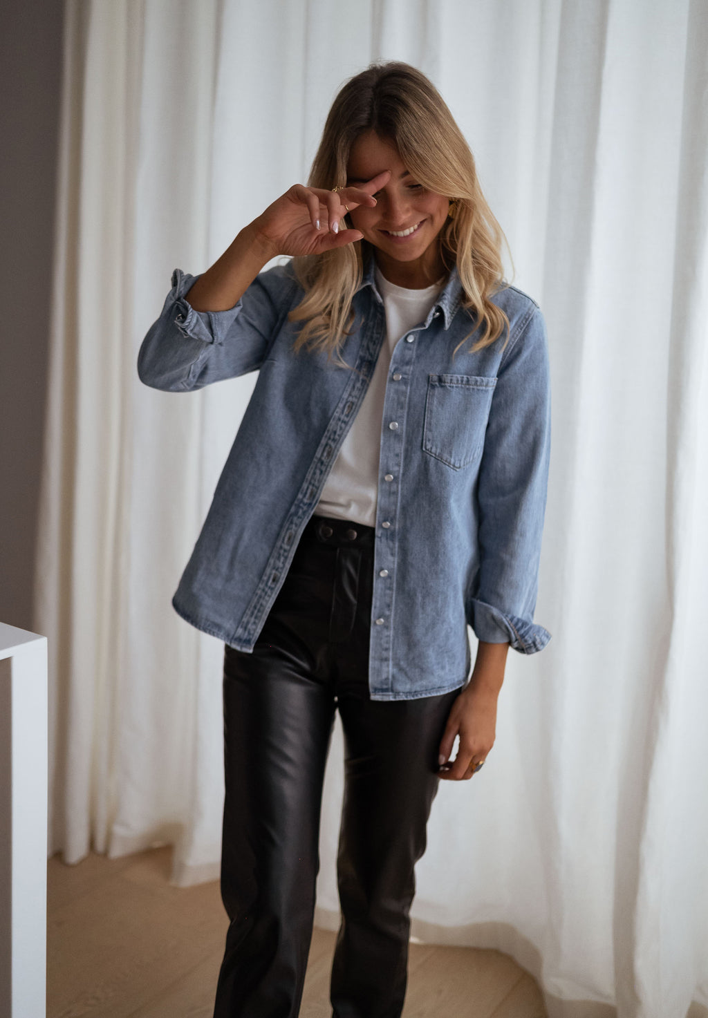 Célya shirt - Denim