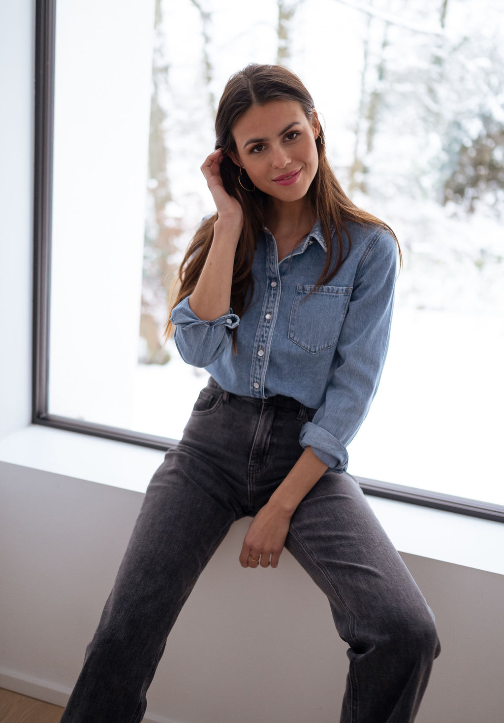 Célya shirt - Denim